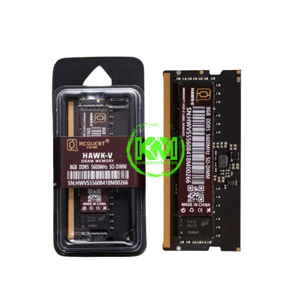 MCQUEST HAWK-V DDR5 8GB 5600MHZ RAM