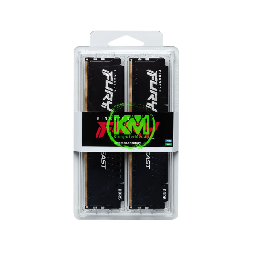KINGSTON FURY BEAST DDR5 2X8GB 6000MHZ RAM - Image 2