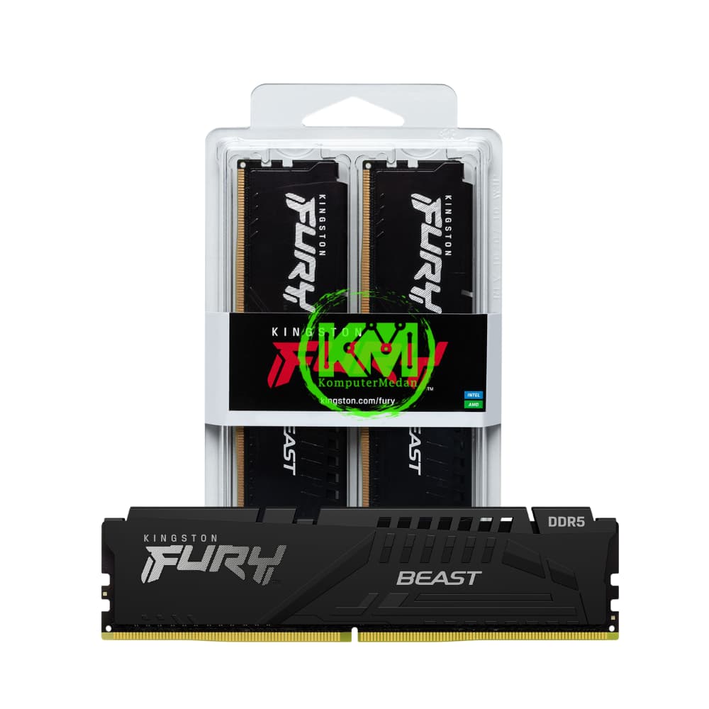 KINGSTON FURY BEAST DDR5 2X8GB 5600MHZ RAM - Image 1