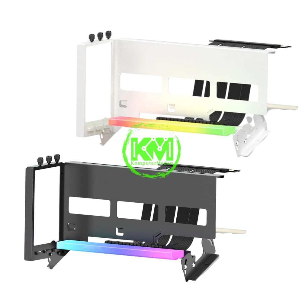 EZDIY-FAB ARGB WHITE BLACK GRAPHIC CARD HOLDER - Image 1