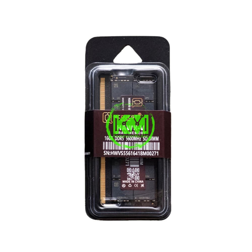 MCQUEST HAWK-V SODIMM DDR5 16GB 4800MHZ RAM