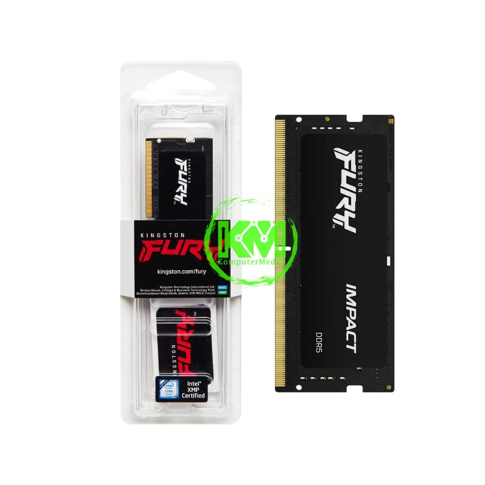 KINGSTON FURY IMPACT SODIMM DDR5 16GB 4800MHZ RAM