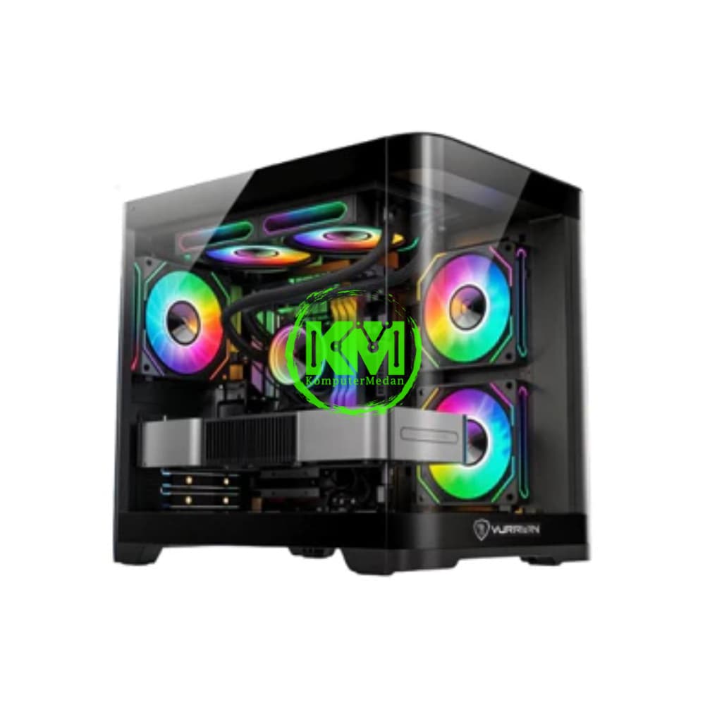 VURRION AVALANCE BLACK GAMING CASING - Image 2