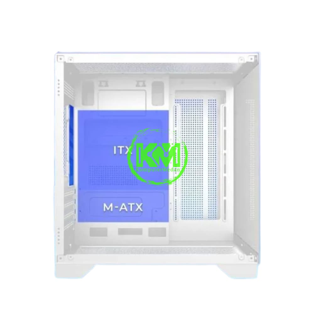 VURRION AQUARIST WHITE GAMING CASING - Image 2