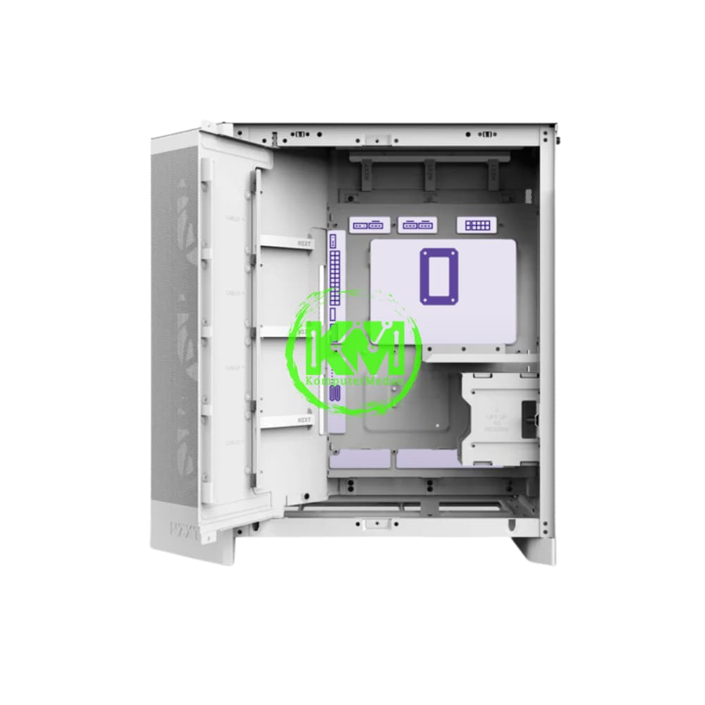 NZXTH9 FLOW BLACK WHITE GAMING CASING - Image 4