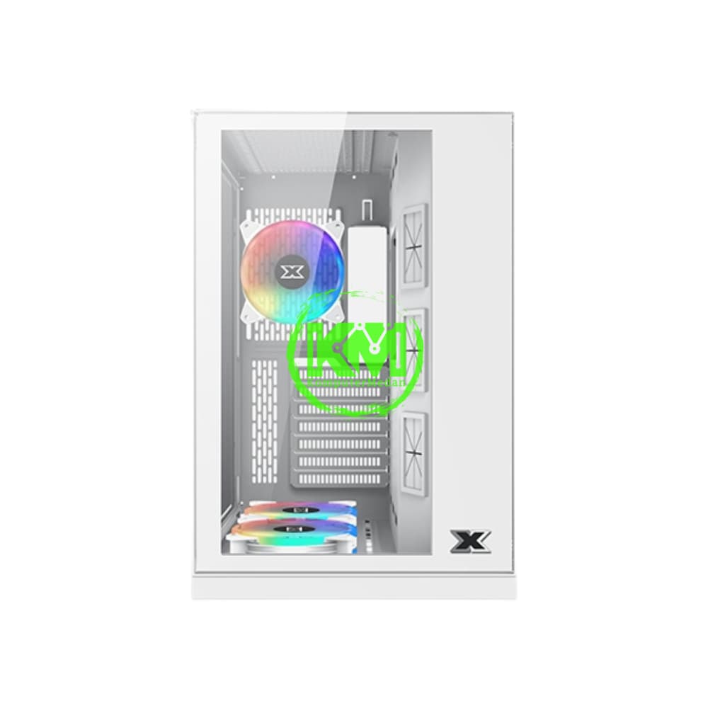 XAGATEK RIUS S ARTIC WHITE GAMING CASING - Image 2