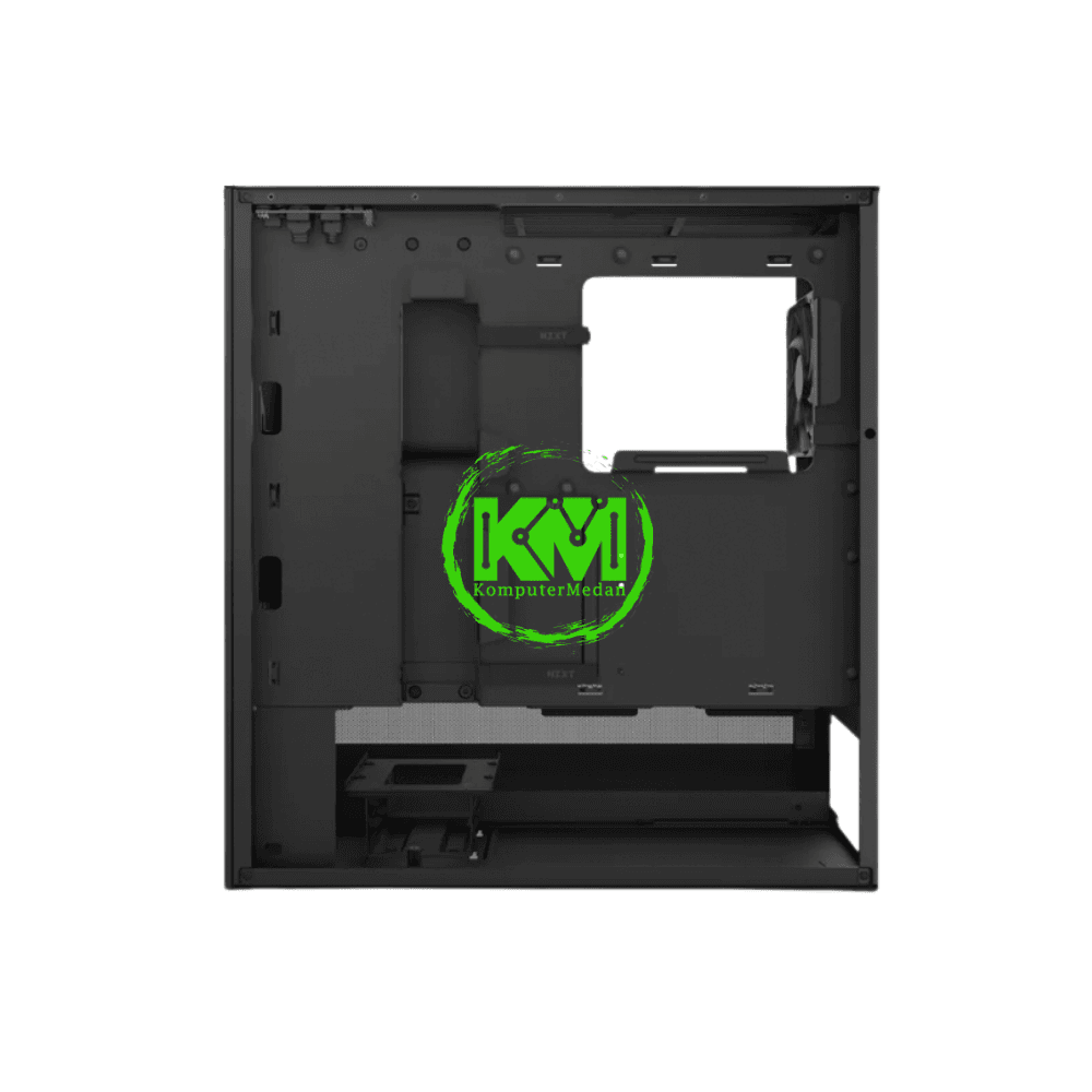 NZXT H5 FLOW BLACK WHITE GAMING CASING - Image 5