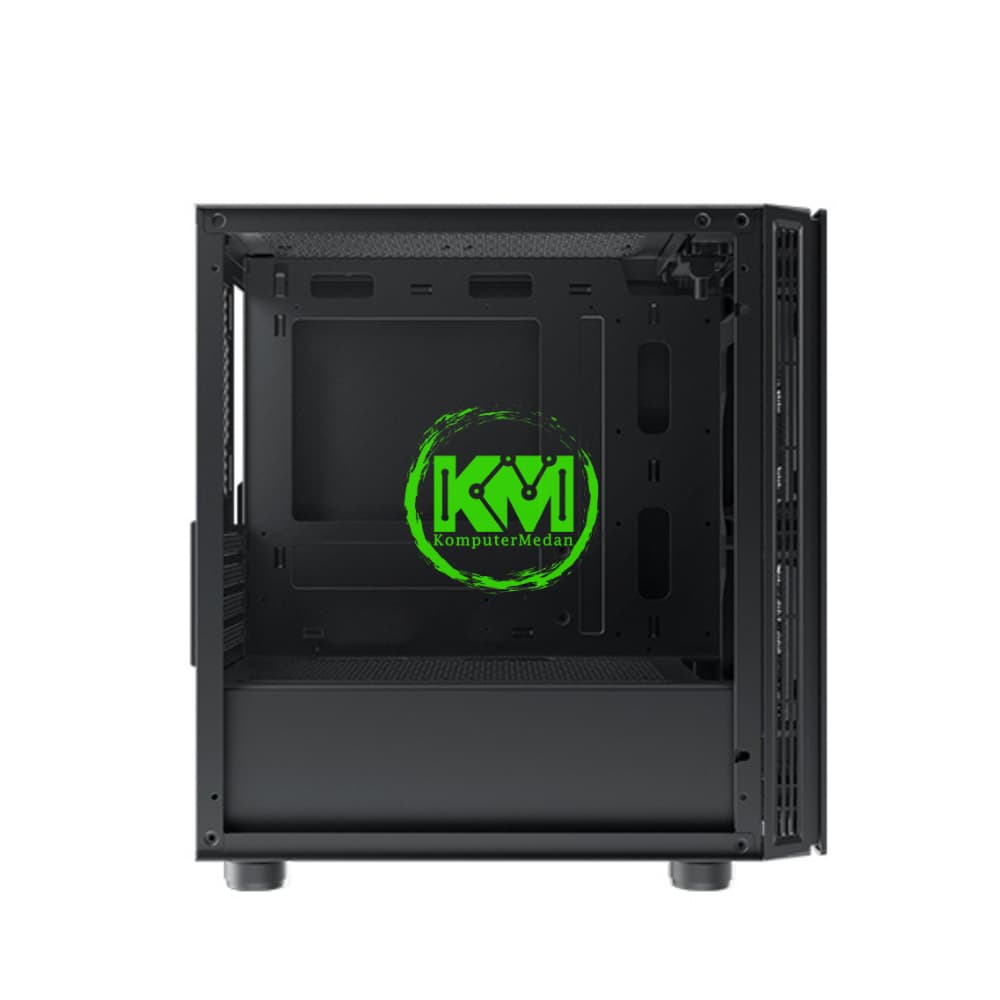 XAGATEK OMG BLACK RED GAMING CASING - Image 4