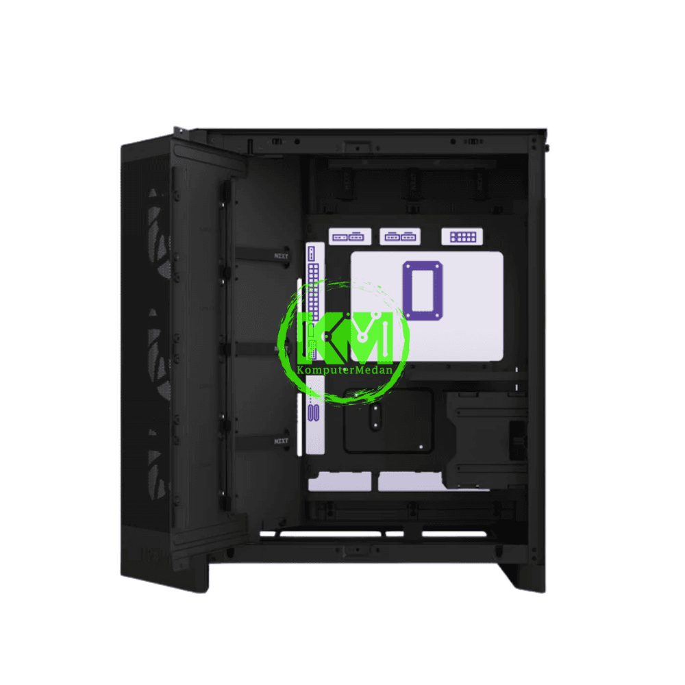 NZXTH9 FLOW BLACK WHITE GAMING CASING - Image 3