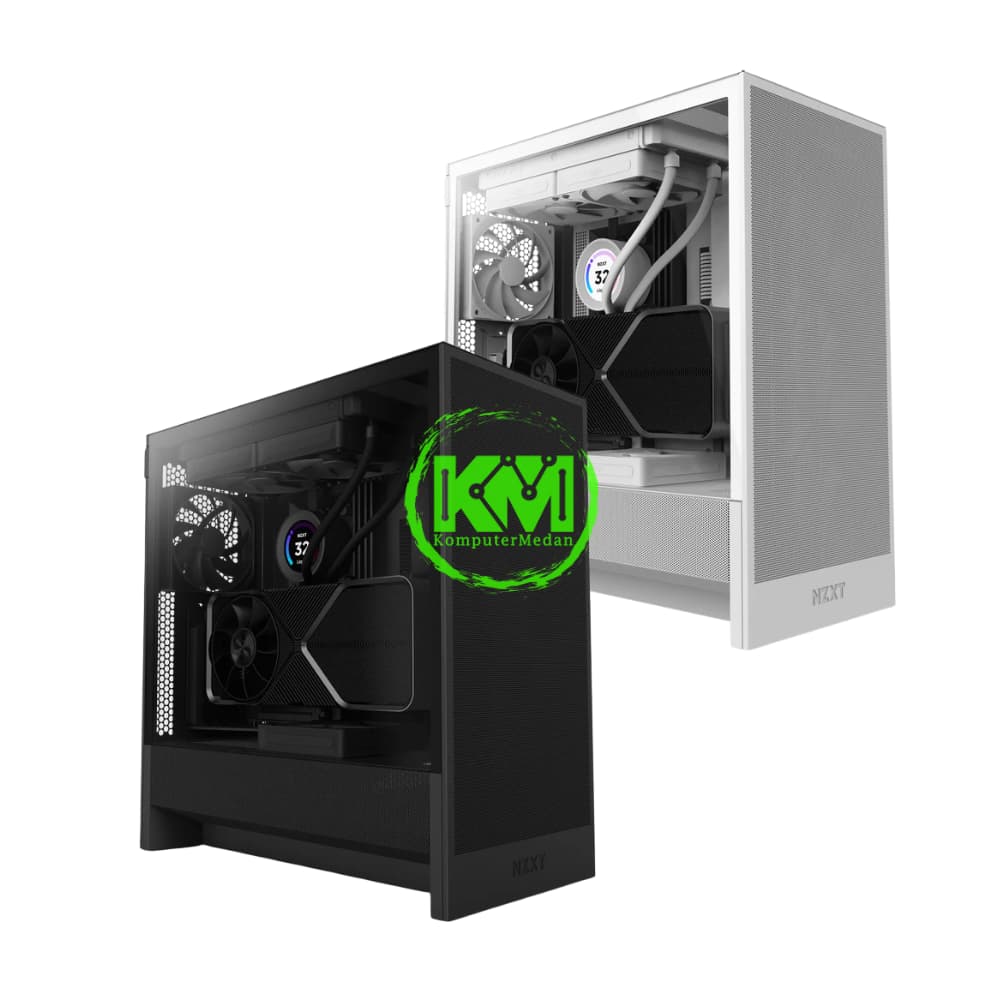 NZXT H5 FLOW BLACK WHITE GAMING CASING