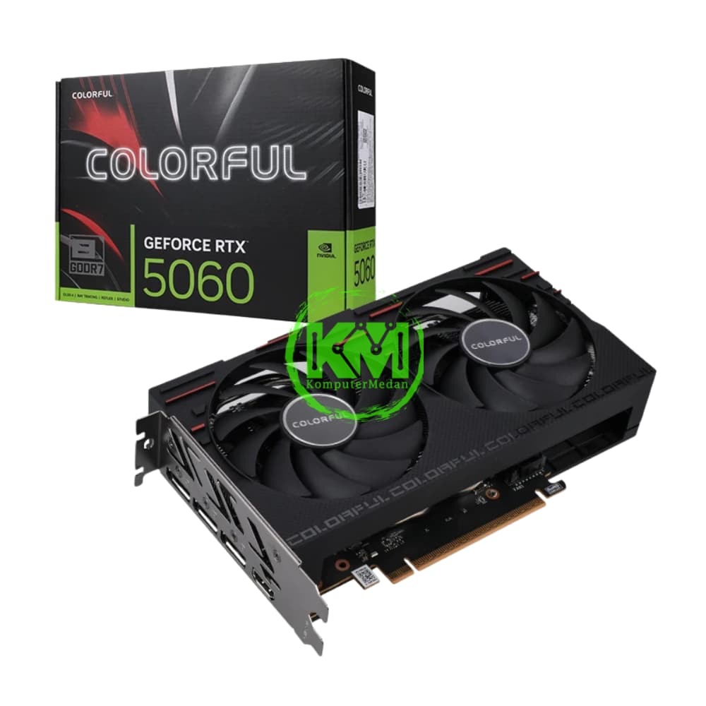 COLORFUL RTX 5060 GAMING DUO 8GB-V VGA (NVIDIA) - Image 1