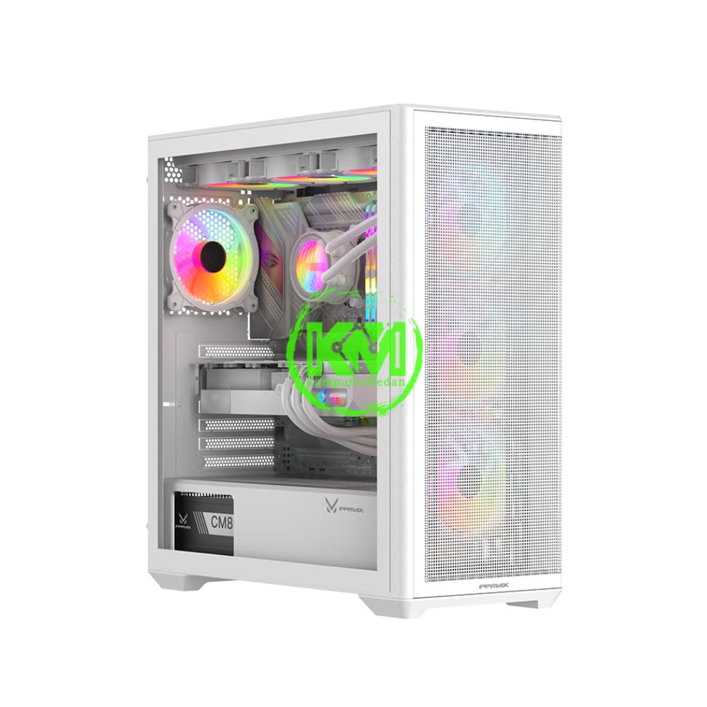 FPMAX AIRPOWER G5 PLUS H835 WHITE GAMING CASING - Image 1