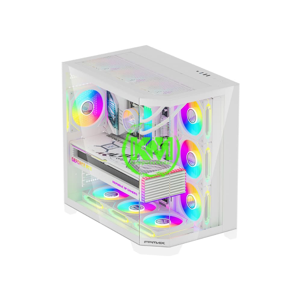 FPMAX CRYSTAL Z6 WHITE GAMING CASING - Image 3