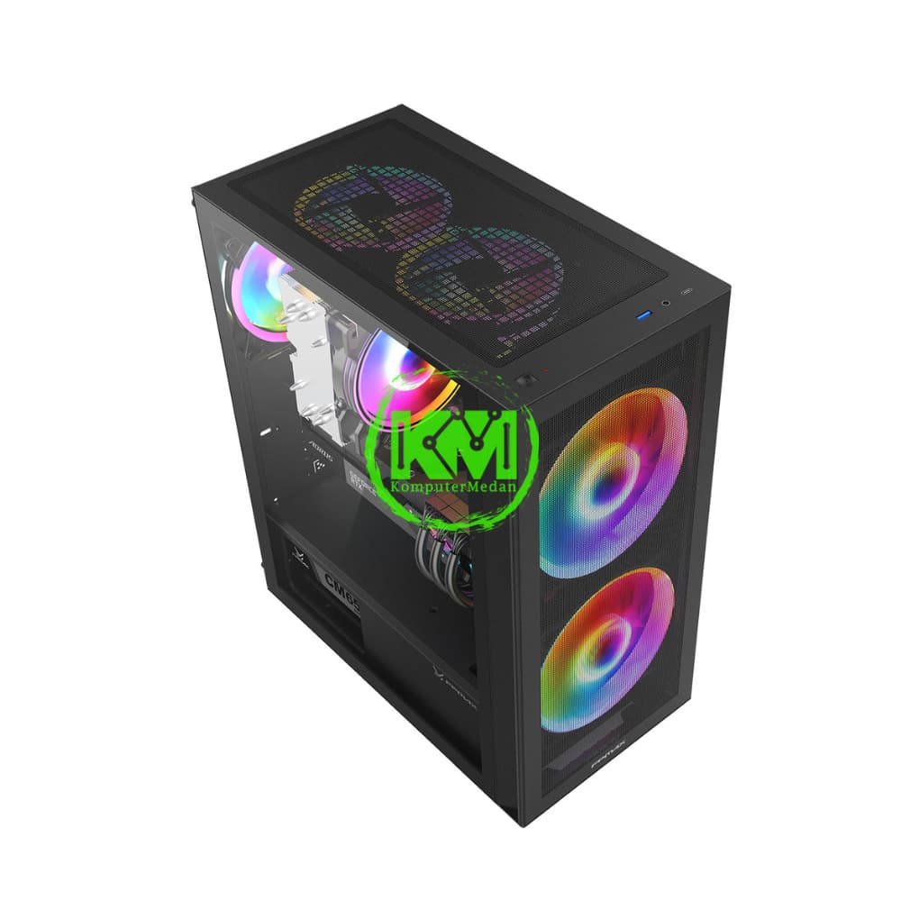 FPMAX AIRPOWER G5 H803 BLACK GAMING CASING - Image 3