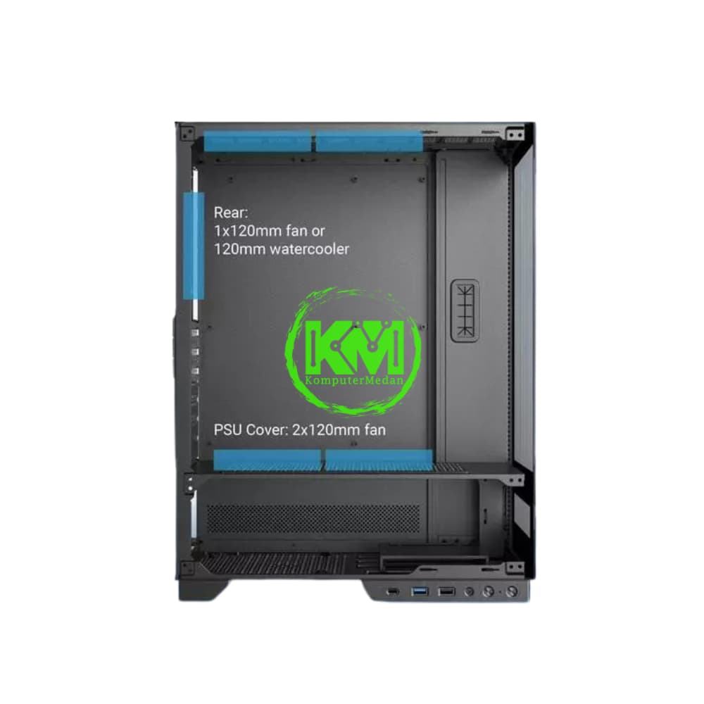 ENLIGHT A4 DISPLAY DIGITAL BLACK GAMING CASING - Image 4