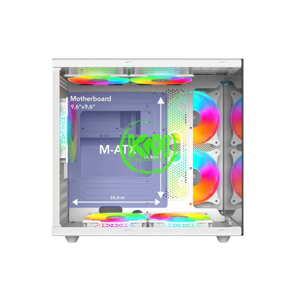 ENLIGHT Z8 WHITE GAMING CASING - Image 3