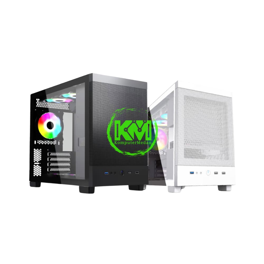 ENGLIGHT A1 WHITE GAMING CASING - Image 1