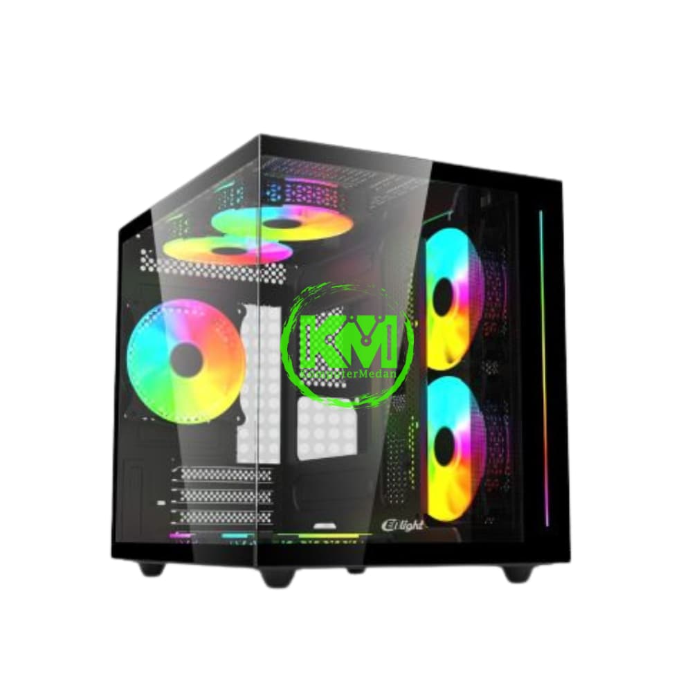 ENLIGHT Z8 BLACK GAMING CASING - Image 2