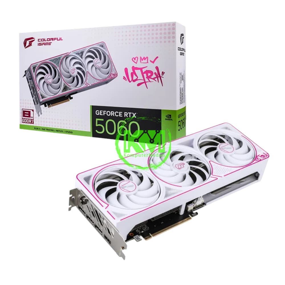 COLORFUL iGame RTX 5060 ULTRA W OC 8GB-V VGA (NVIDIA) - Image 1