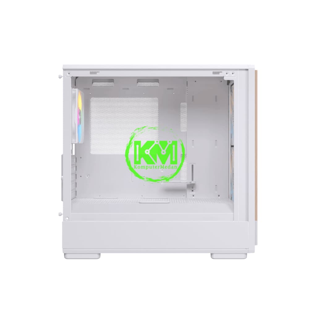 EINAREX PM400 WHITE +FAN GAMING CASING - Image 3