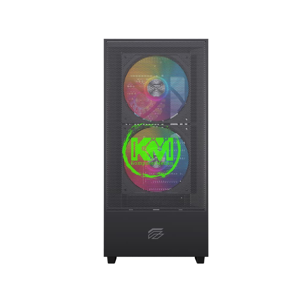 EINAREX P100 BLACK +FAN GAMING CASING - Image 3