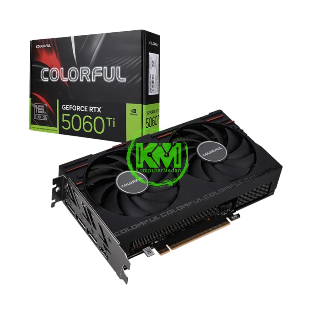 COLORFUL RTX 5060 Ti GAMING DUO 16GB-V VGA (NVIDIA) - Image 1