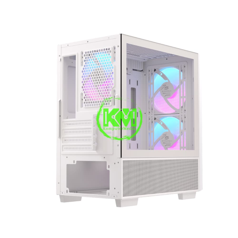 EINAREX PULSE PM150 RGB WHITE GAMING CASING - Image 2