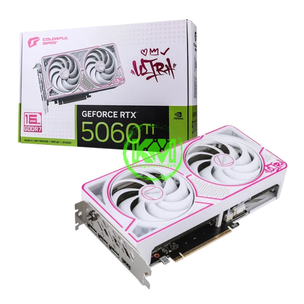 COLORFUL iGame RTX 5060 Ti ULTRA W DUO OC 16GB-V VGA (NVIDIA) - Image 1