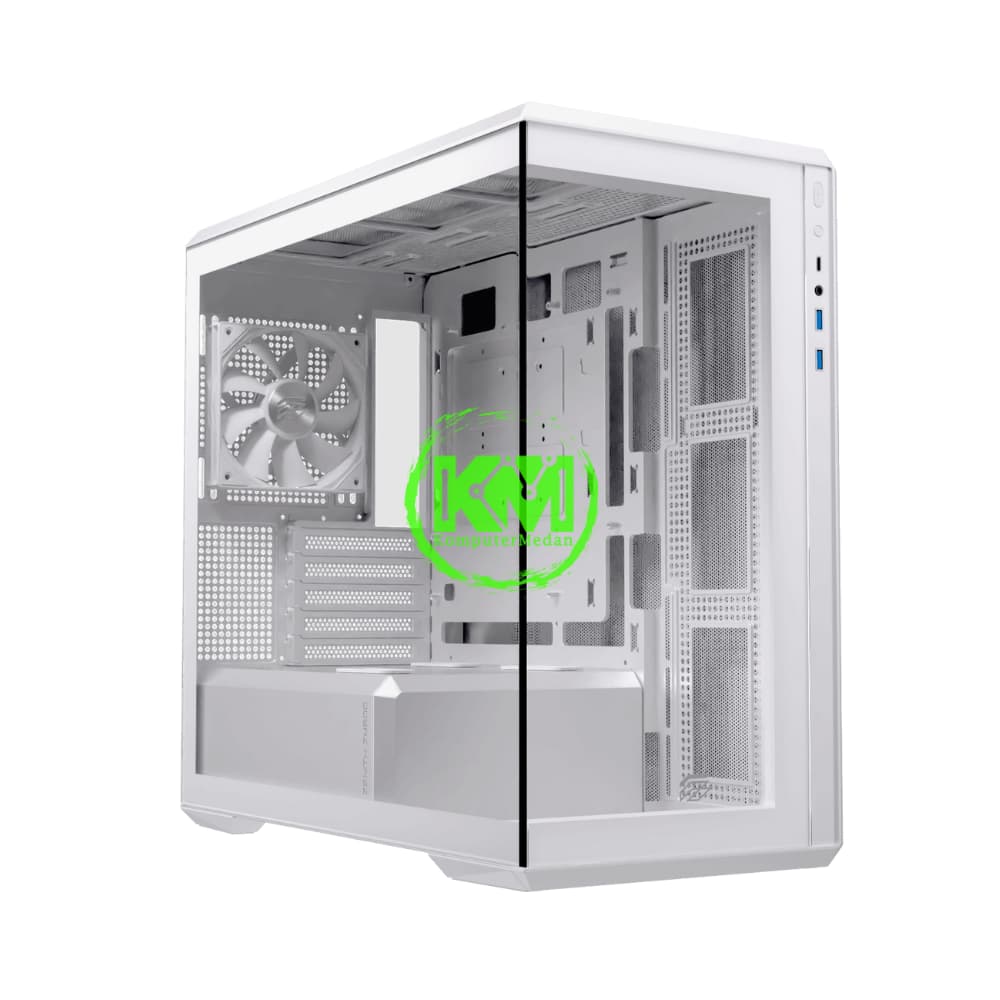 EINAREX ZENITH ZM800 WHITE + 4FAN RGB GAMING CASING - Image 2