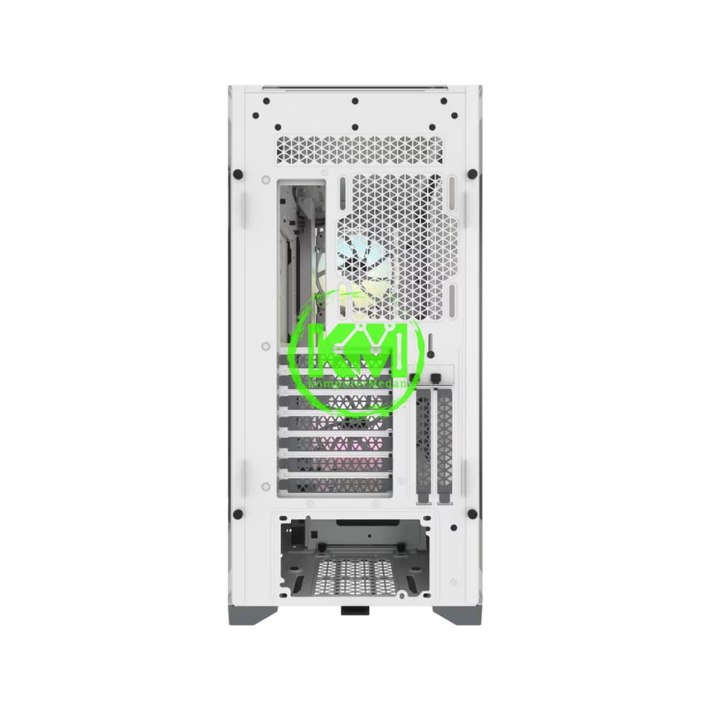 CORSAIR ICUE 5000X RGB WHITE CASING - Image 4