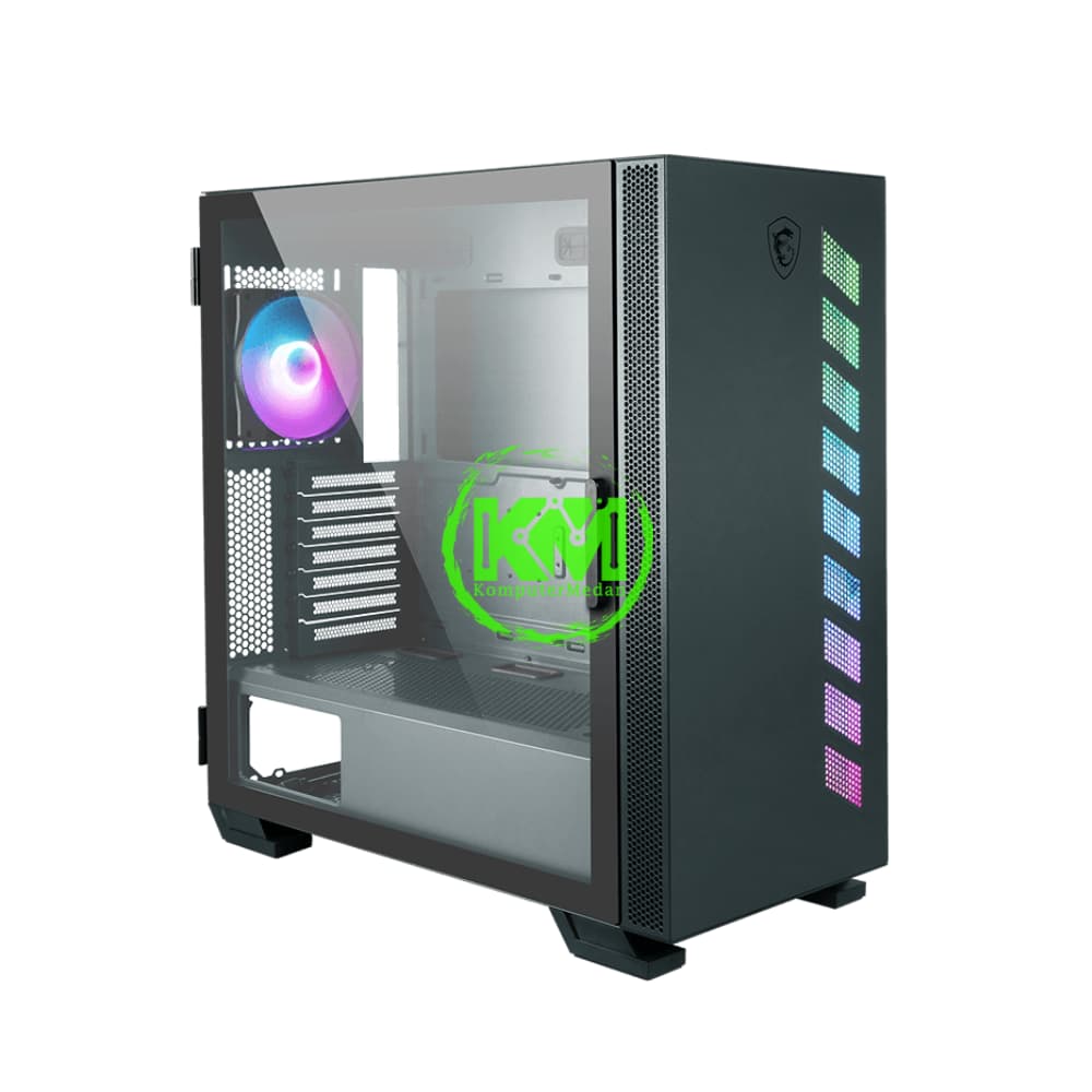 MSI VAPIRIC MIDNIGHT GREEN 300R GAMING CASING - Image 1