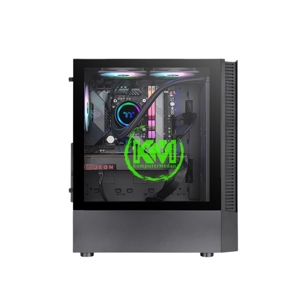 THERMALTAKE VIEW 200 TG ARGB BLACK GAMING CASING - Image 3