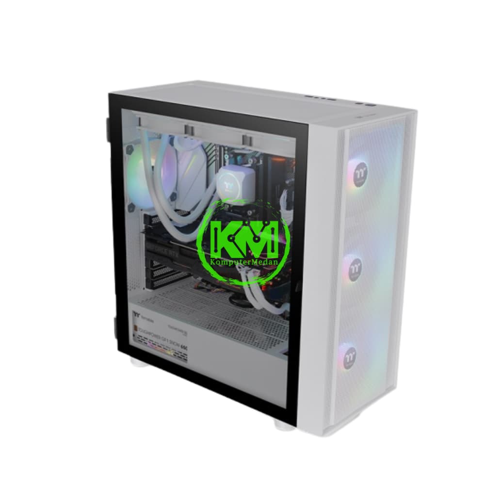 THERMALTAKE H570 TG ARGB SNOW GAMING CASING - Image 5