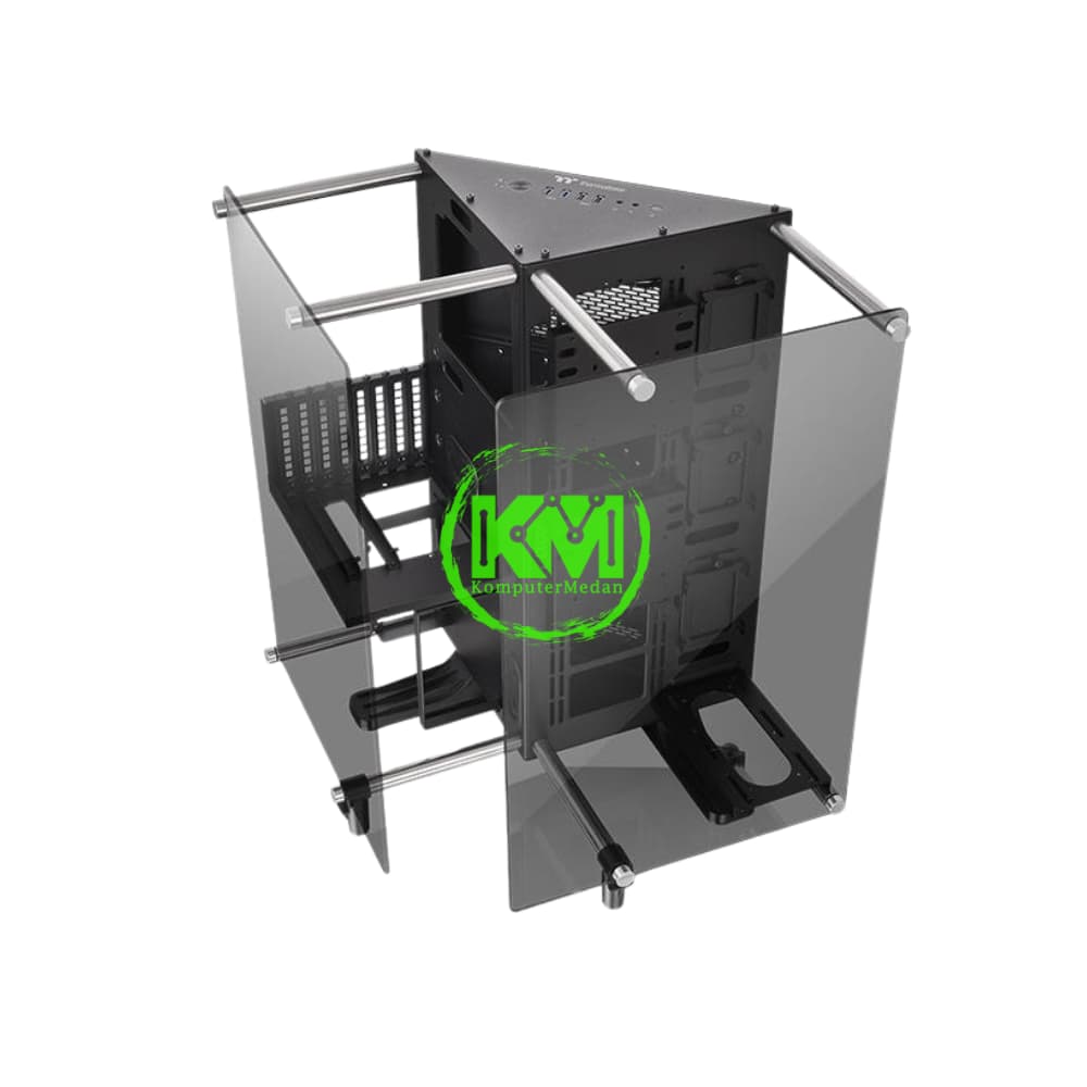 THERMALTAKE CORE P90 TG BLACK GAMING CASING - Image 1