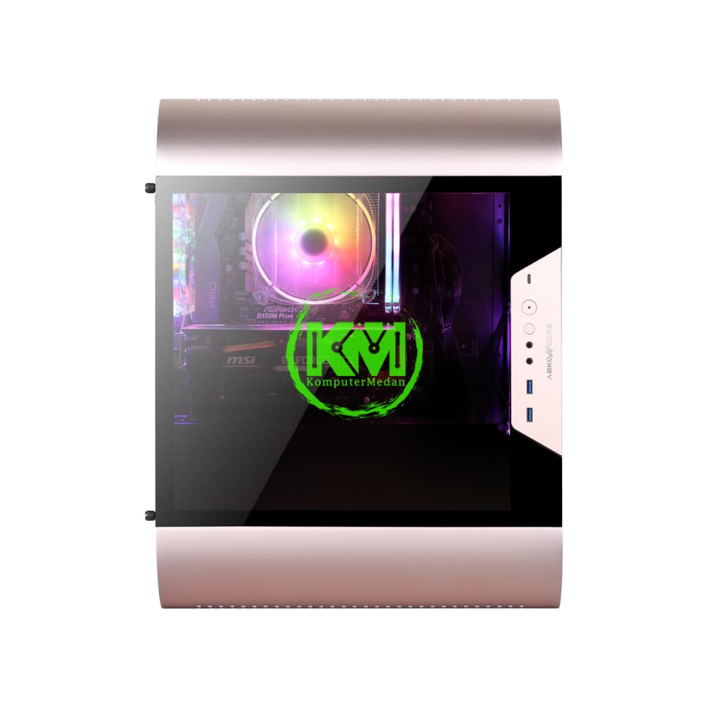 ABKONCORE AL300M ROSE GOLD GAMING CASING - Image 5
