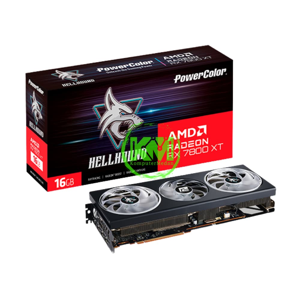 POWERCOLOR HELLHOUND RX 7800 XT 16GB VGA (AMD)