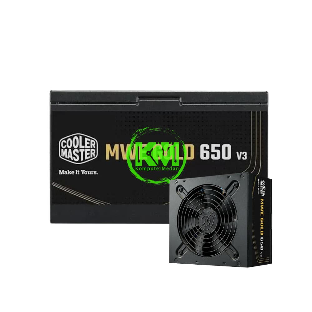 COOLERMASTER MWE 650W 80+ GOLD V3 POWER SUPPLY - Image 1