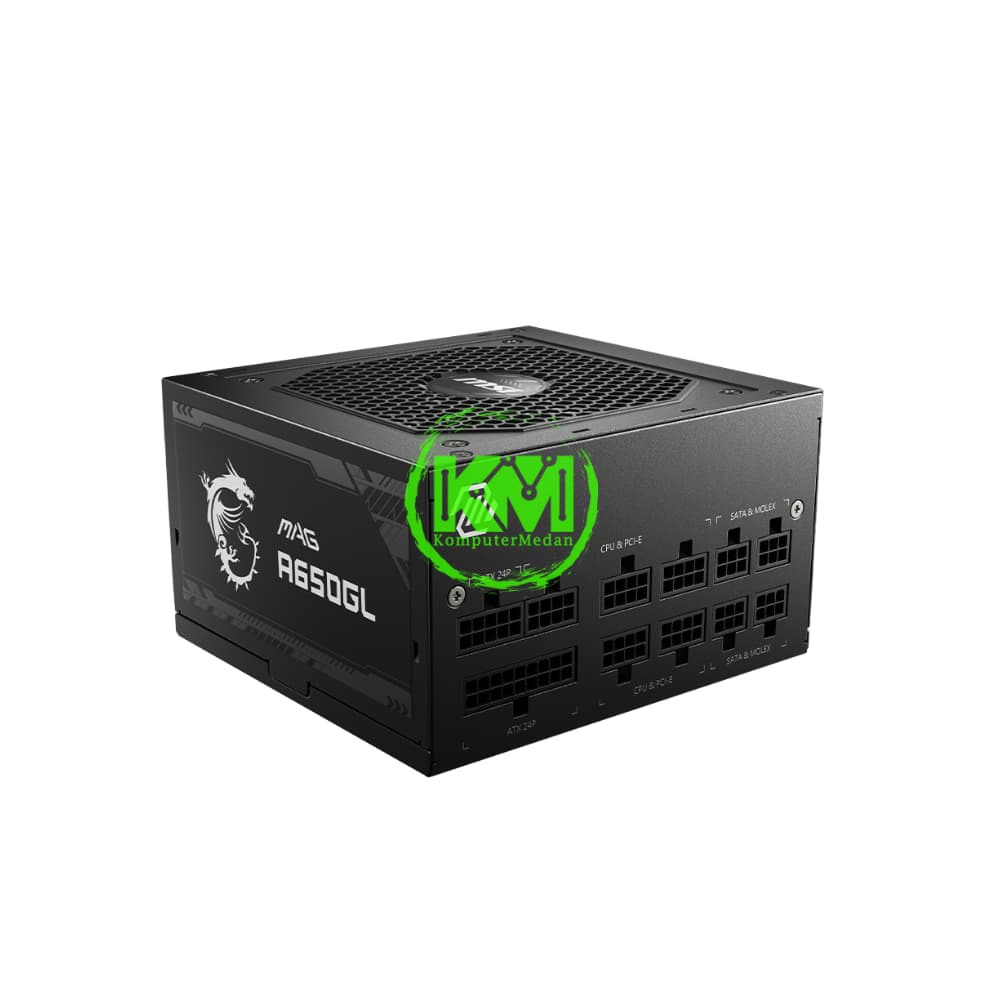 MSI MAG A650GL 6500W 80+ GOLD POWER SUPPLY - Image 1