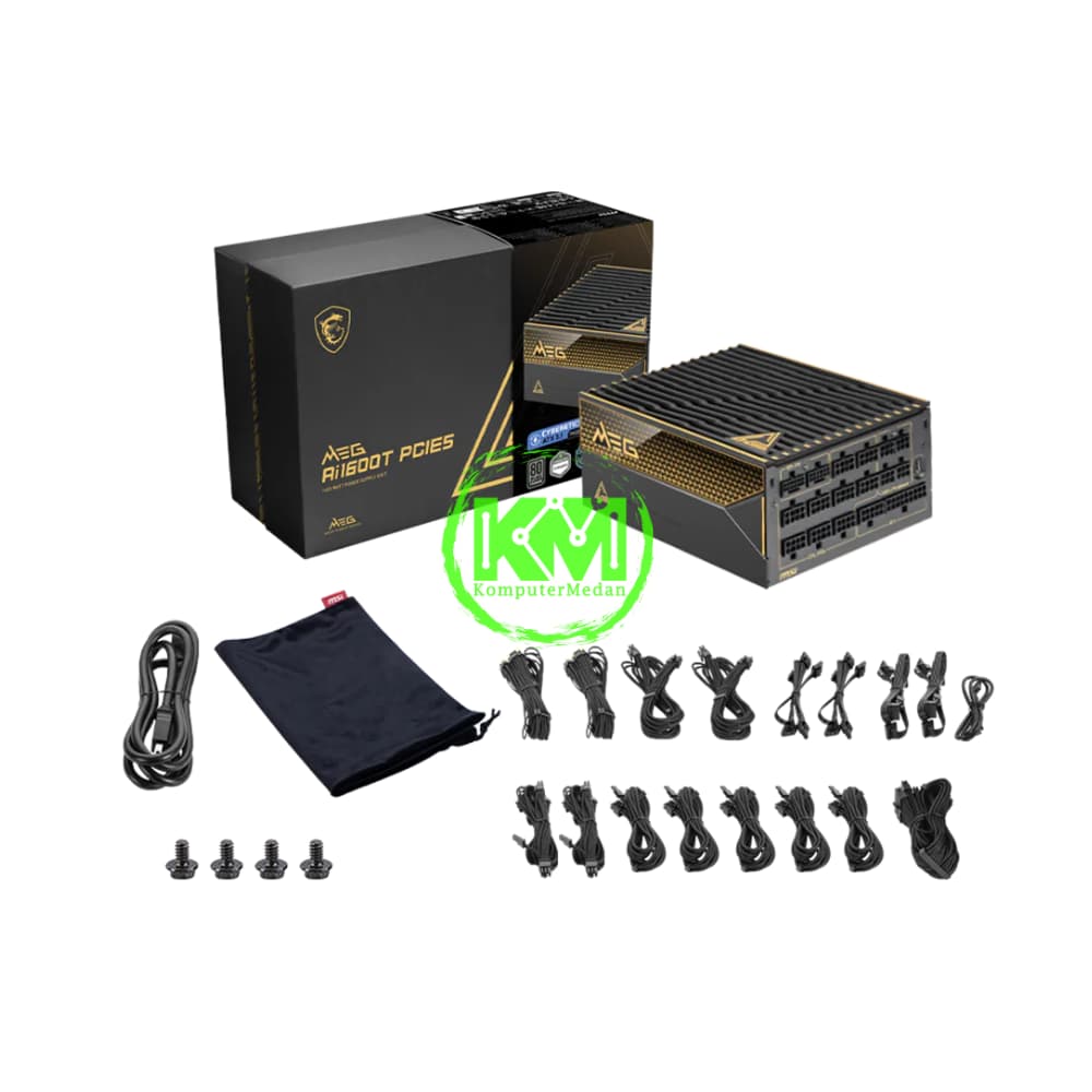 MSI MEG AI1600T 1600W 80+ TITANIUM POWER SUPPLY - Image 5