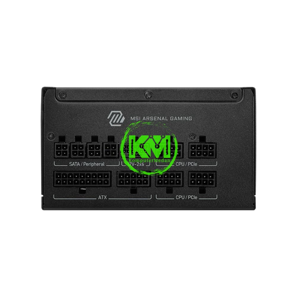 MSI MAG A850GLS 850W 80+ GOLD POWER SUPPLY - Image 2