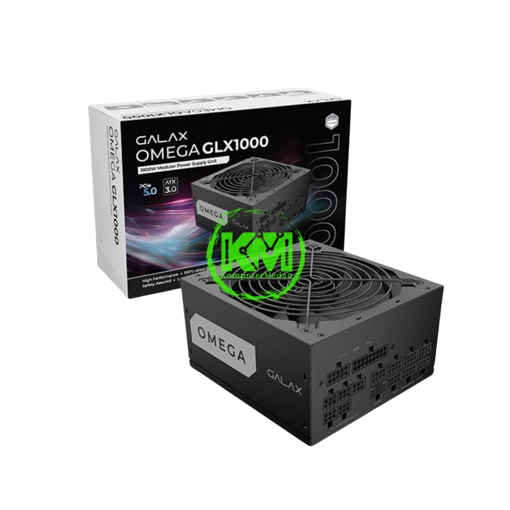 GALAX OMEGA GLX1000 1000W 80+ PLATINUM POWER SUPPLY - Image 1