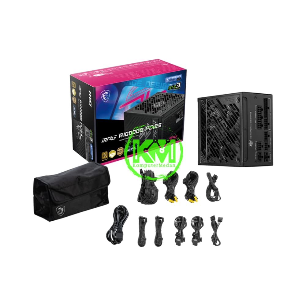 MSI MPG A1000GS 1000W 80+ GOLD POWER SUPPLY - Image 5