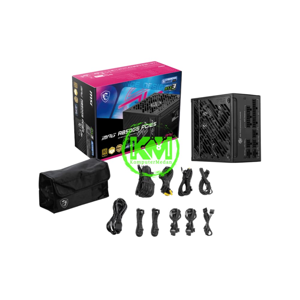 MSI MPG A850GS 850W 80+ GOLD POWER SUPPLY - Image 5