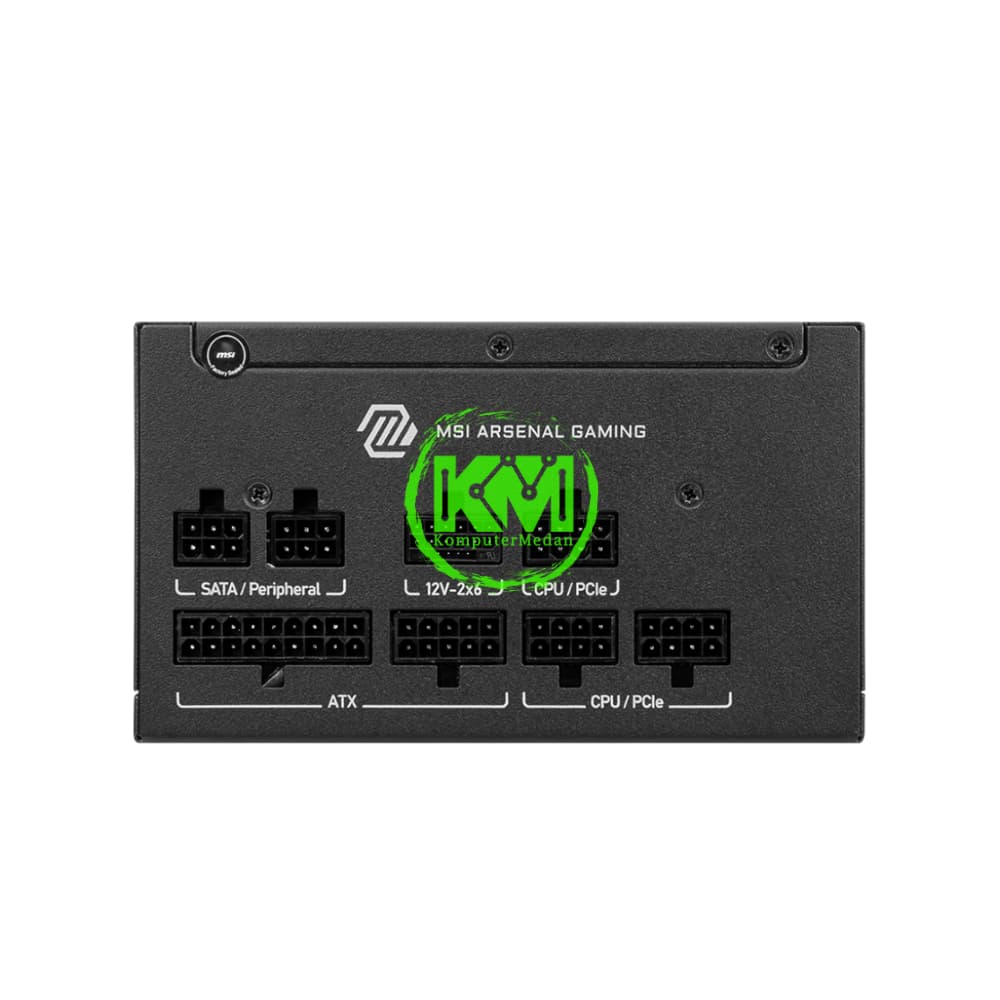 MSI MAG A650GLS 650W 80+ GOLD POWER SUPPLY - Image 2