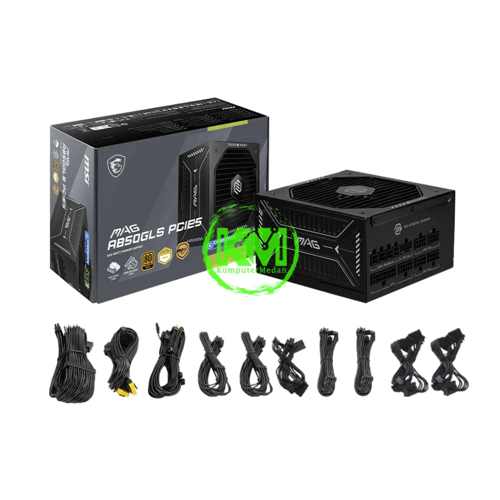 MSI MAG A850GLS 850W 80+ GOLD POWER SUPPLY - Image 5