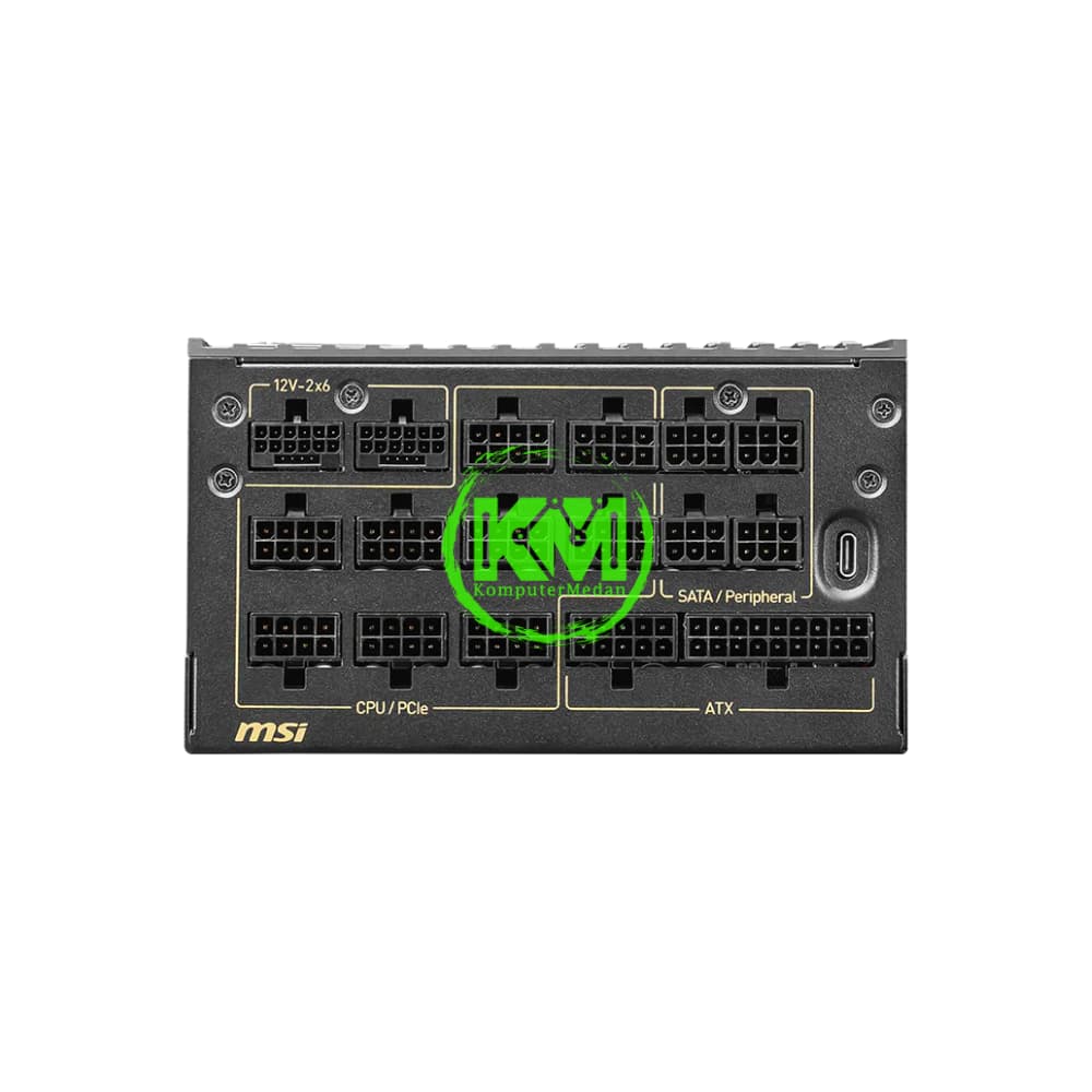 MSI MEG AI1600T 1600W 80+ TITANIUM POWER SUPPLY - Image 2