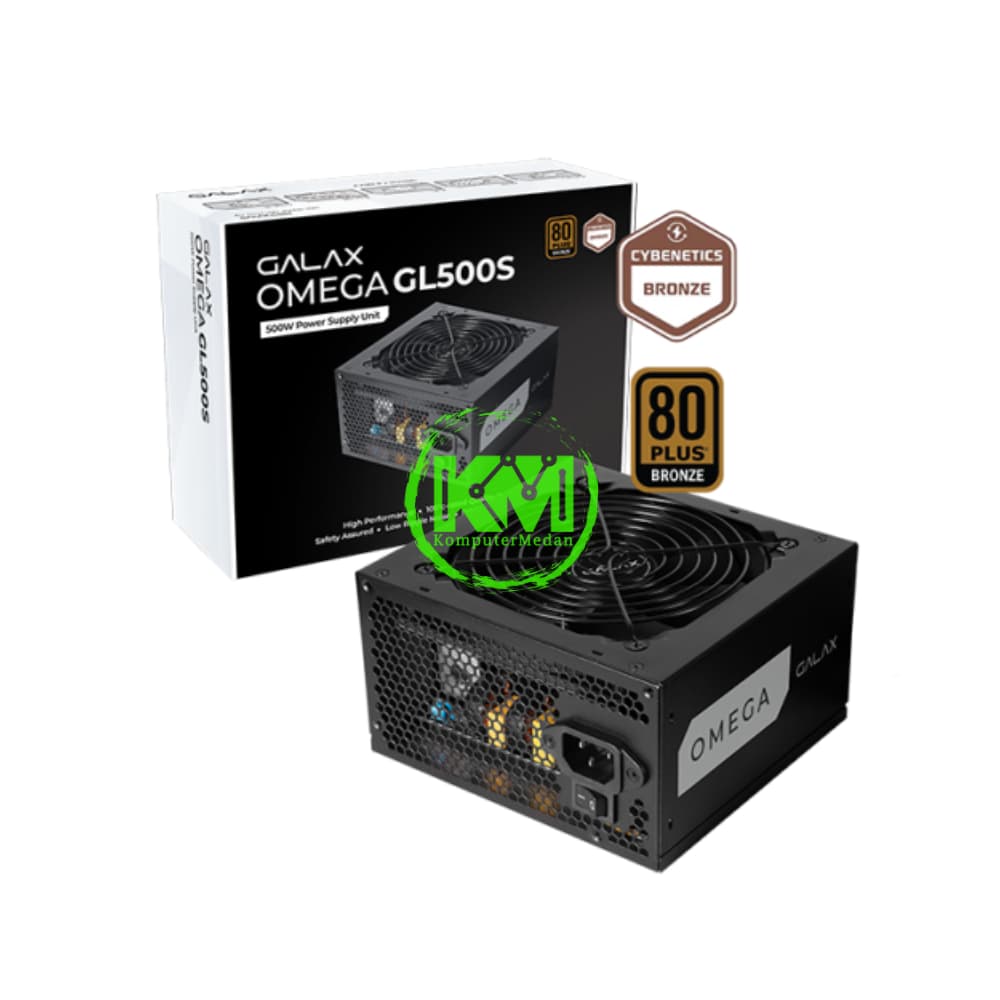 GALAX OMEGA GL500S 500W 80+ BRONZE POWER SUPPLY