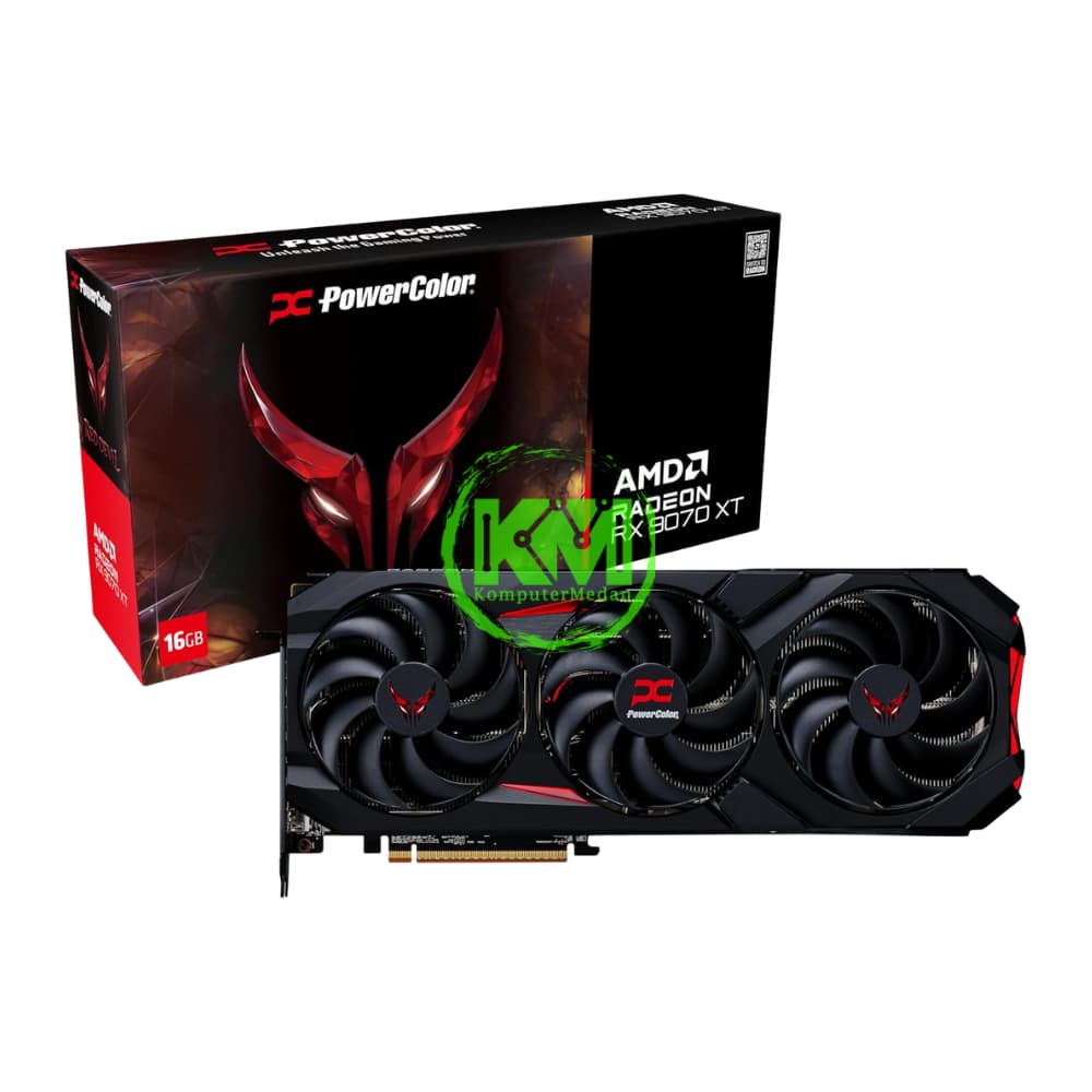 POWERCOLOR RED DEVIL RX 9070 XT 16GB VGA (AMD) - Image 1