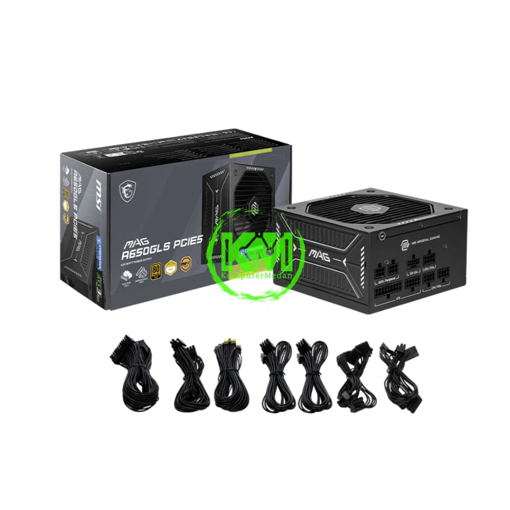 MSI MAG A650GLS 650W 80+ GOLD POWER SUPPLY - Image 5