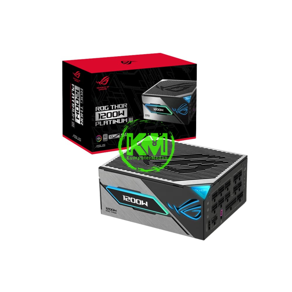 ASUS ROG THOR 1200W PLATINUM III 80+ PLATINUM POWER SUPPLY - Image 1